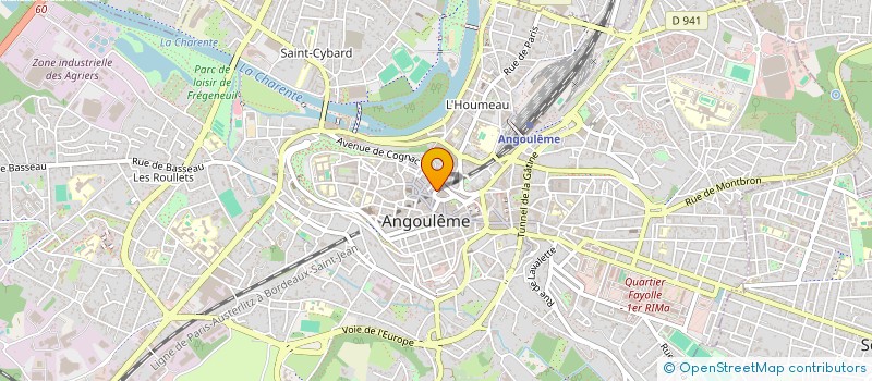 localisation de l'entreprise MADAME SOLANGE MOMHA à ANGOULEME