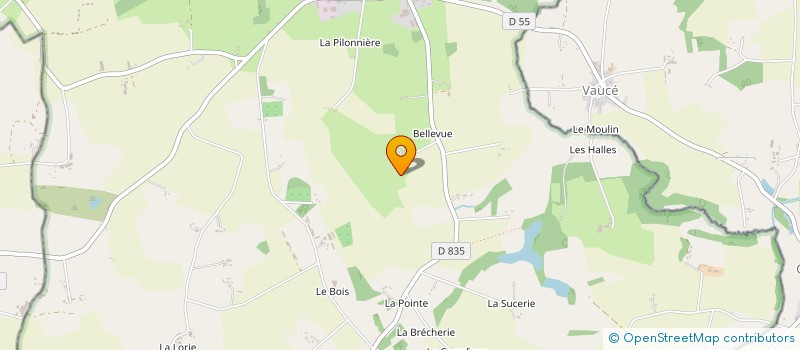 localisation de l'entreprise MADAME SOLANGE MONTARIEN à SAINT-FRAIMBAULT