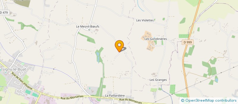 localisation de l'entreprise MADAME SOLANGE MOREL à ISIGNY-LE-BUAT