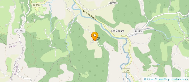 localisation de l'entreprise MADAME SOLANGE MOUNIN  BOURDEAUX