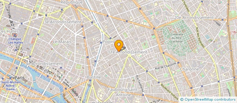 localisation de l'entreprise MADAME SOLANGE NAJGEBORN  PARIS