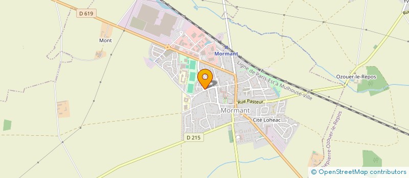 localisation de l'entreprise MADAME SOLANGE NGOUNOU  MORMANT