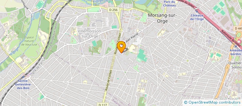 localisation de l'entreprise MADAME SOLANGE NIOSSI LEMBE  MORSANG-SUR-ORGE