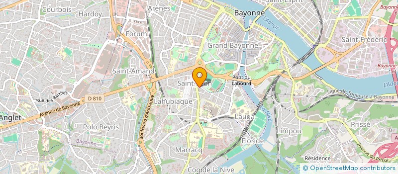 localisation de l'entreprise MADAME SOLANGE OLAGARAY à BIARRITZ