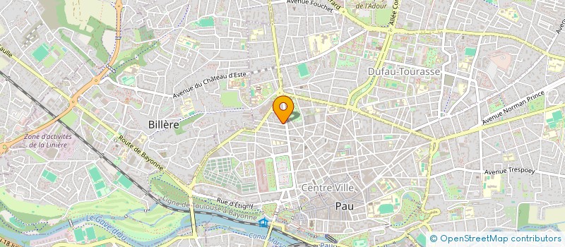 localisation de l'entreprise MADAME SOLANGE ORLIAC SMITH à PAU