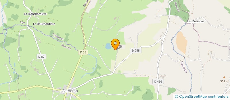 localisation de l'entreprise MADAME SOLANGE PANNIER  GATHEMO