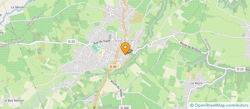 localisation de l'entreprise MADAME SOLANGE PARACCHI à SOUCIEU-EN-JARREST