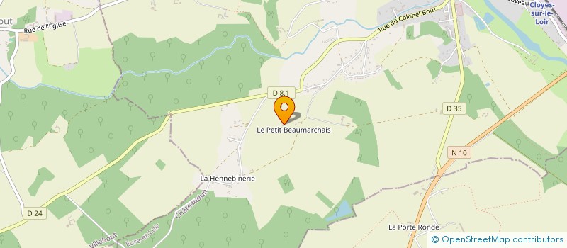 localisation de l'entreprise MADAME SOLANGE PELLETIER à VALD'YERRE
