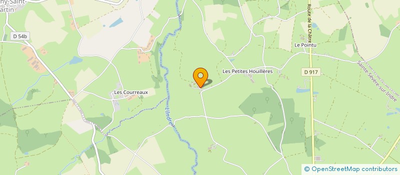 localisation de l'entreprise MADAME SOLANGE PICAUD  SAINTE-SEVERE-SUR-INDRE