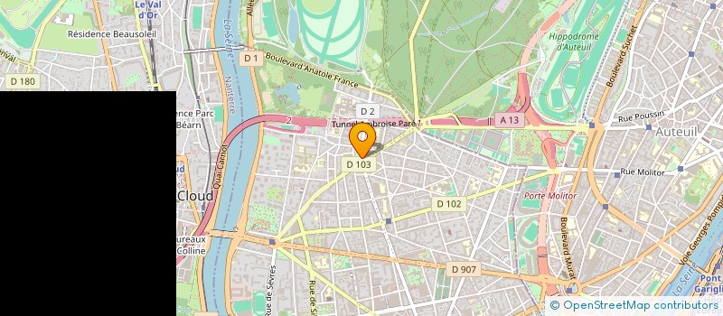 localisation de l'entreprise MADAME SOLANGE PINILLA à BOULOGNE-BILLANCOURT