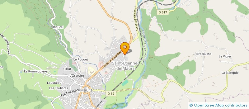 localisation de l'entreprise MADAME SOLANGE PONS à SAINT-ETIENNE-DE-MAURS
