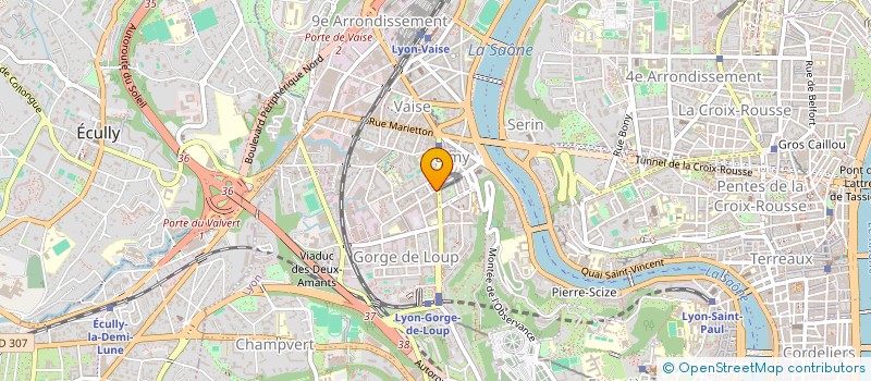 localisation de l'entreprise MADAME SOLANGE POYET  LYON