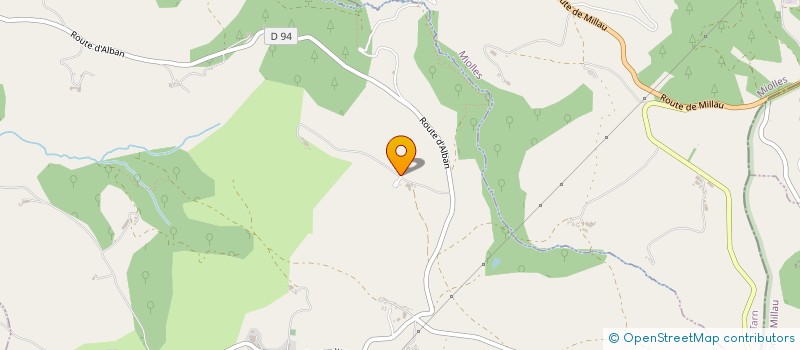 localisation de l'entreprise MADAME SOLANGE PUJOL  MASSALS