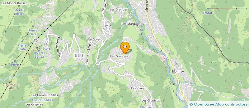 localisation de l'entreprise MADAME SOLANGE REVENAZ à SAINT-GERVAIS-LES-BAINS