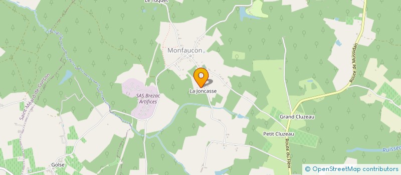 localisation de l'entreprise MADAME SOLANGE RIGAL  LE FLEIX