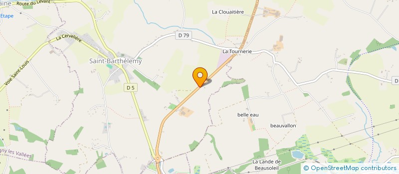 localisation de l'entreprise MADAME SOLANGE ROBBES à ROMAGNY FONTENAY