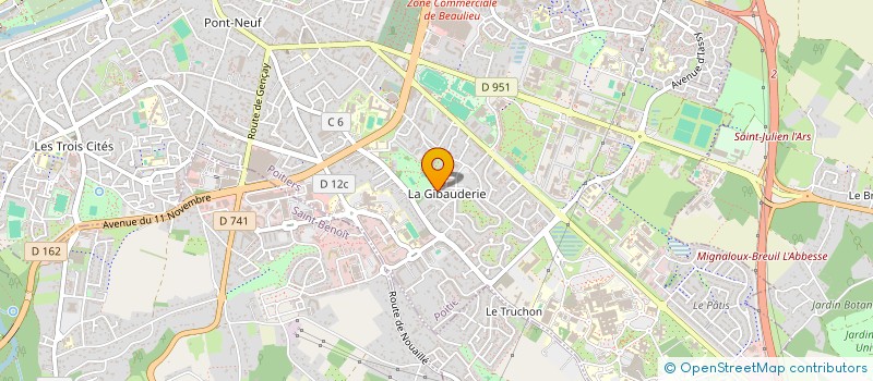 localisation de l'entreprise MADAME SOLANGE ROI à POITIERS
