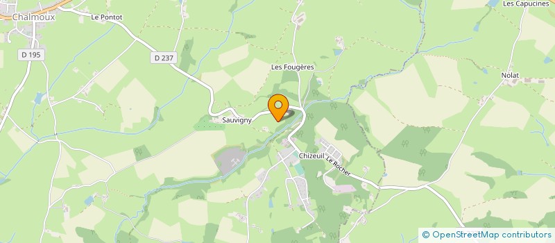 localisation de l'entreprise MADAME SOLANGE RONDEPIERRE à SAINT-AUBIN-SUR-LOIRE