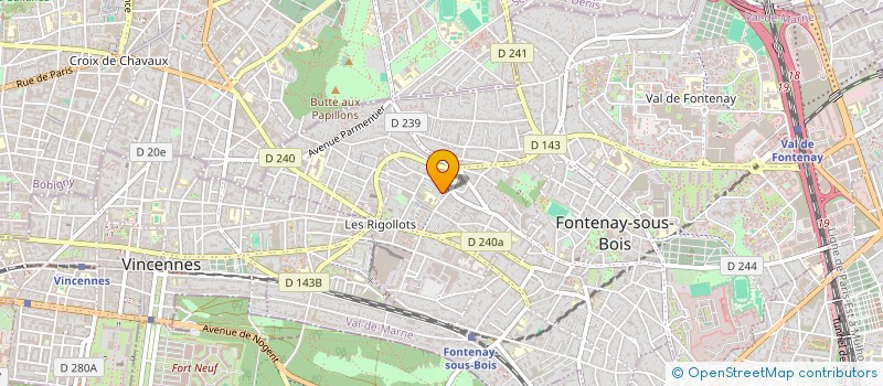 localisation de l'entreprise MADAME SOLANGE SAILLOUR à FONTENAY-SOUS-BOIS
