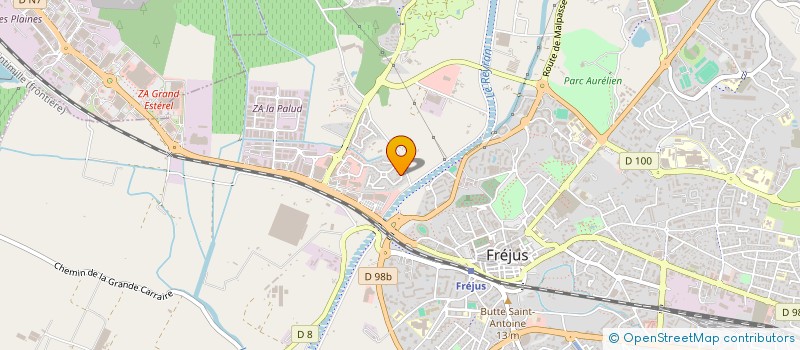 localisation de l'entreprise MADAME SOLANGE SAVINA à FREJUS