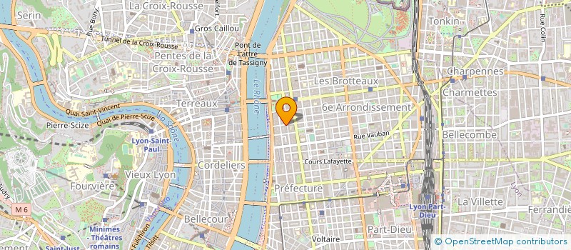 localisation de l'entreprise MADAME SOLANGE SCHWARTZ à LYON