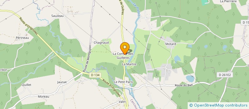 localisation de l'entreprise MADAME SOLANGE SIDOLLE  SAINT-PIERRE-DU-PALAIS