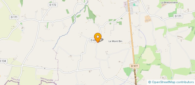 localisation de l'entreprise MADAME SOLANGE SILANDE  LES LOGES-MARCHIS