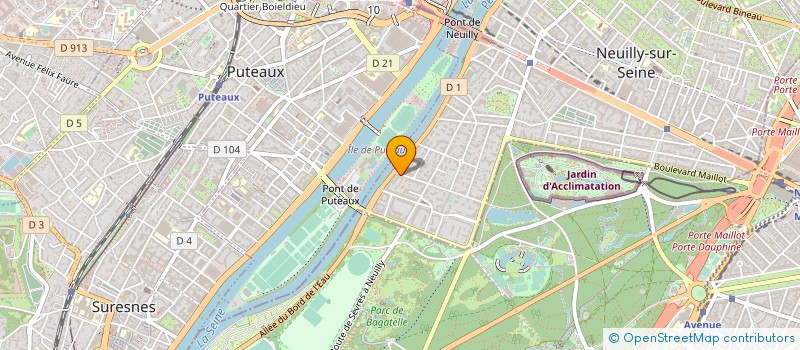 localisation de l'entreprise MADAME SOLANGE STOCKER à NEUILLY-SUR-SEINE