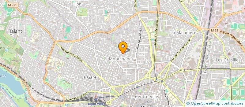localisation de l'entreprise MADAME SOLANGE TASSIN à DIJON