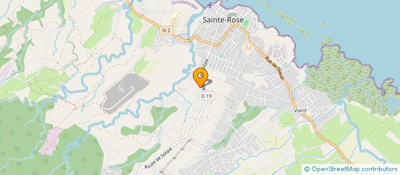 localisation de l'entreprise MADAME SOLANGE TREBLA à SAINTE-ROSE