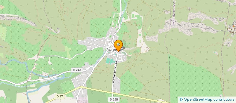 localisation de l'entreprise MADAME SOLANGE TROCME  MOURIES