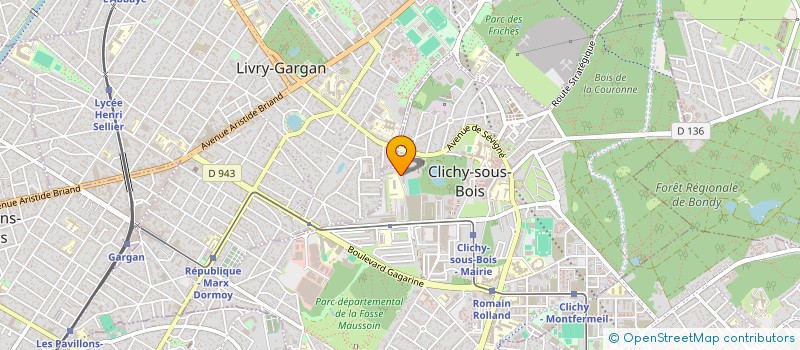 localisation de l'entreprise MADAME SOLANGE TUMBA à CLICHY-SOUS-BOIS