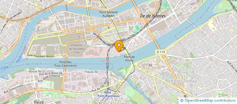 localisation de l'entreprise MADAME SOLANGE VALY à NANTES