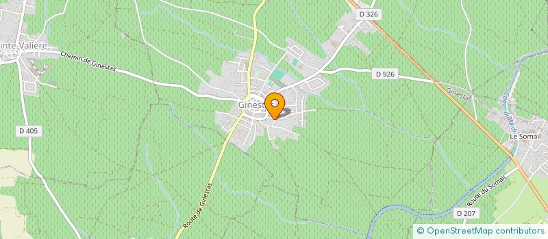 localisation de l'entreprise MADAME SOLANGE VIDAL  GINESTAS