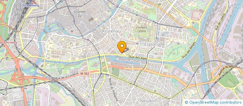 localisation de l'entreprise MADAME SOLANGE WAGNER  STRASBOURG