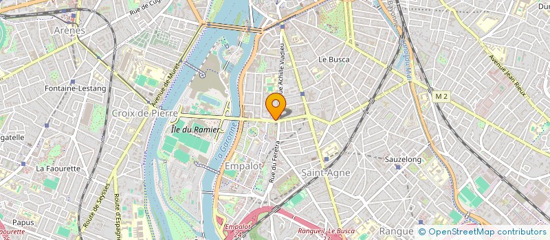 localisation de l'entreprise MADAME SOLANGE ZIEGLER  TOULOUSE