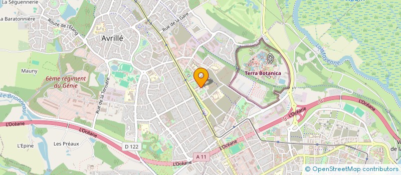 localisation de l'entreprise MADAME SOLEA DURIN  AVRILLE