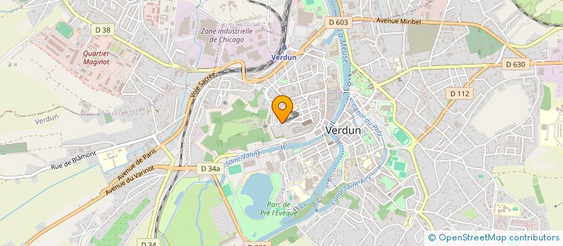 localisation de l'entreprise MADAME SOLEDAD BARET à VERDUN