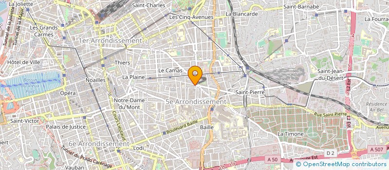 localisation de l'entreprise MADAME SOLEDAD CAMPOS-STIEN à MARSEILLE