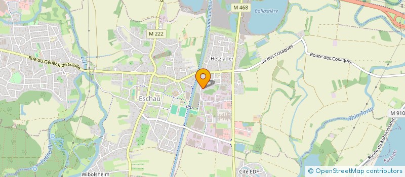 localisation de l'entreprise MADAME SOLEDAD EMMANUEL  ESCHAU