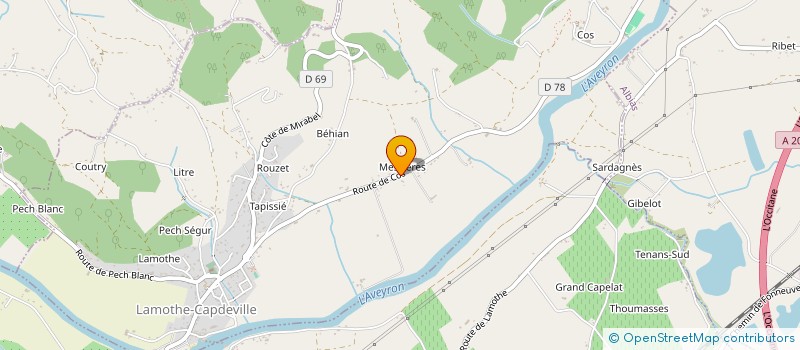 localisation de l'entreprise MADAME SOLEIL  MONTAUBAN