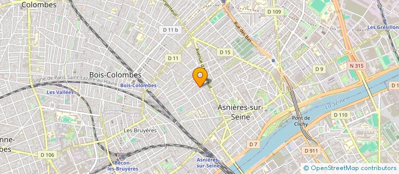localisation de l'entreprise MADAME SOLEIL BANGBA à ASNIERES-SUR-SEINE