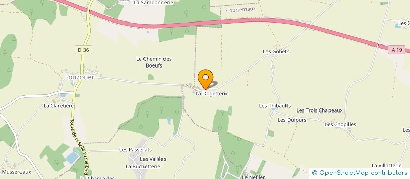 localisation de l'entreprise MADAME SOLEN ADAM à COURTEMAUX