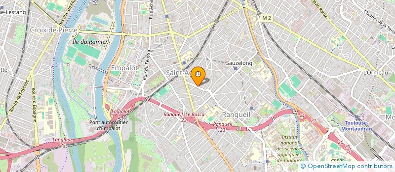 localisation de l'entreprise MADAME SOLEN BESTION  TOULOUSE
