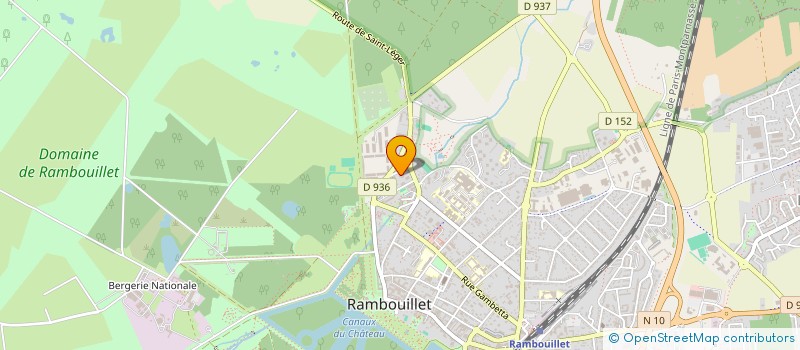 localisation de l'entreprise MADAME SOLEN BOIVIN  RAMBOUILLET