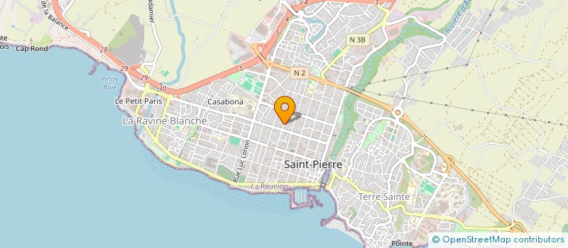 localisation de l'entreprise MADAME SOLEN COEFFIC à SAINT-PIERRE