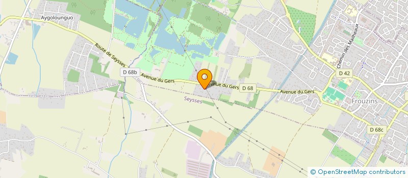 localisation de l'entreprise MADAME SOLEN GAUDIN  FROUZINS