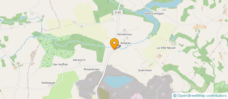 localisation de l'entreprise MADAME SOLEN LE NEPVOU DE CARFORT à GLOMEL