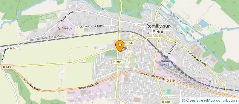 localisation de l'entreprise MADAME SOLEN MOMY à ROMILLY-SUR-SEINE