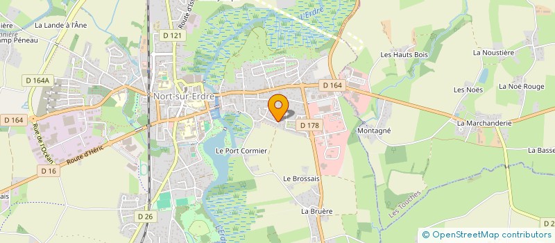 localisation de l'entreprise MADAME SOLEN RAOUL à NORT-SUR-ERDRE